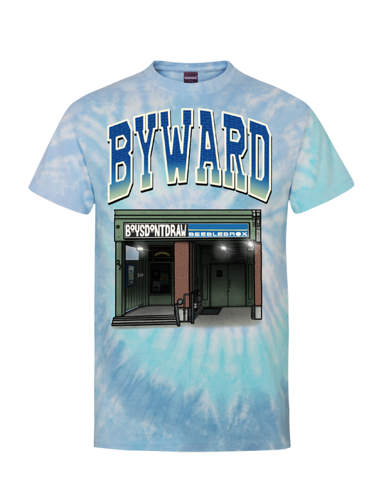 BYWARD* (Blue Lagoon Tie-Dye) - T-Shirt