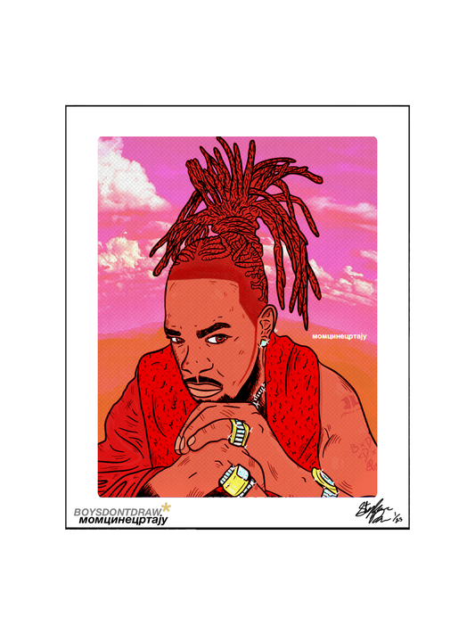 BUSTA RHYMES - BUSTA (Side B)* - Limited Print by BOYSDONTDRAW