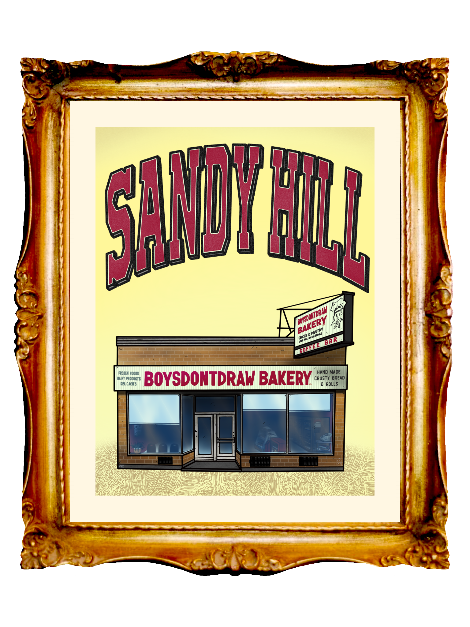 SANDY HILL* // OTTAWA - Limited Poster by BOYSDONTDRAW