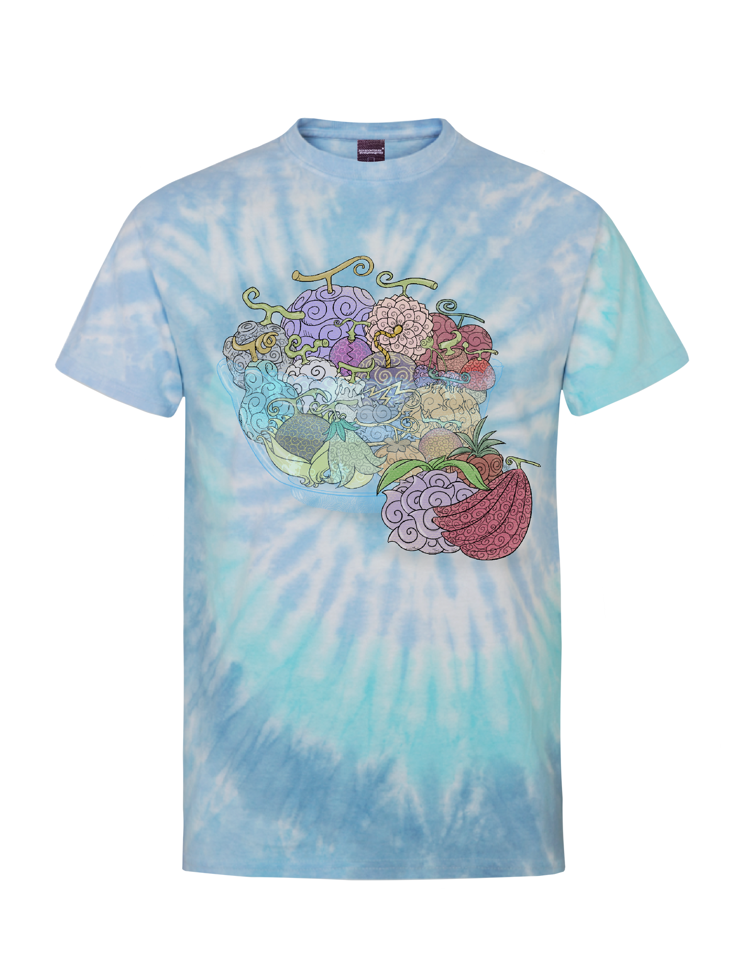 DEVIL FRUIT / ĐAVOLJE VOĆE* (Blue Lagoon Tie-Dye) - T-Shirt