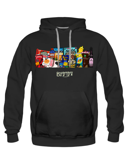 RAP FOODS - Hoodie by BOYSDONTDRAW