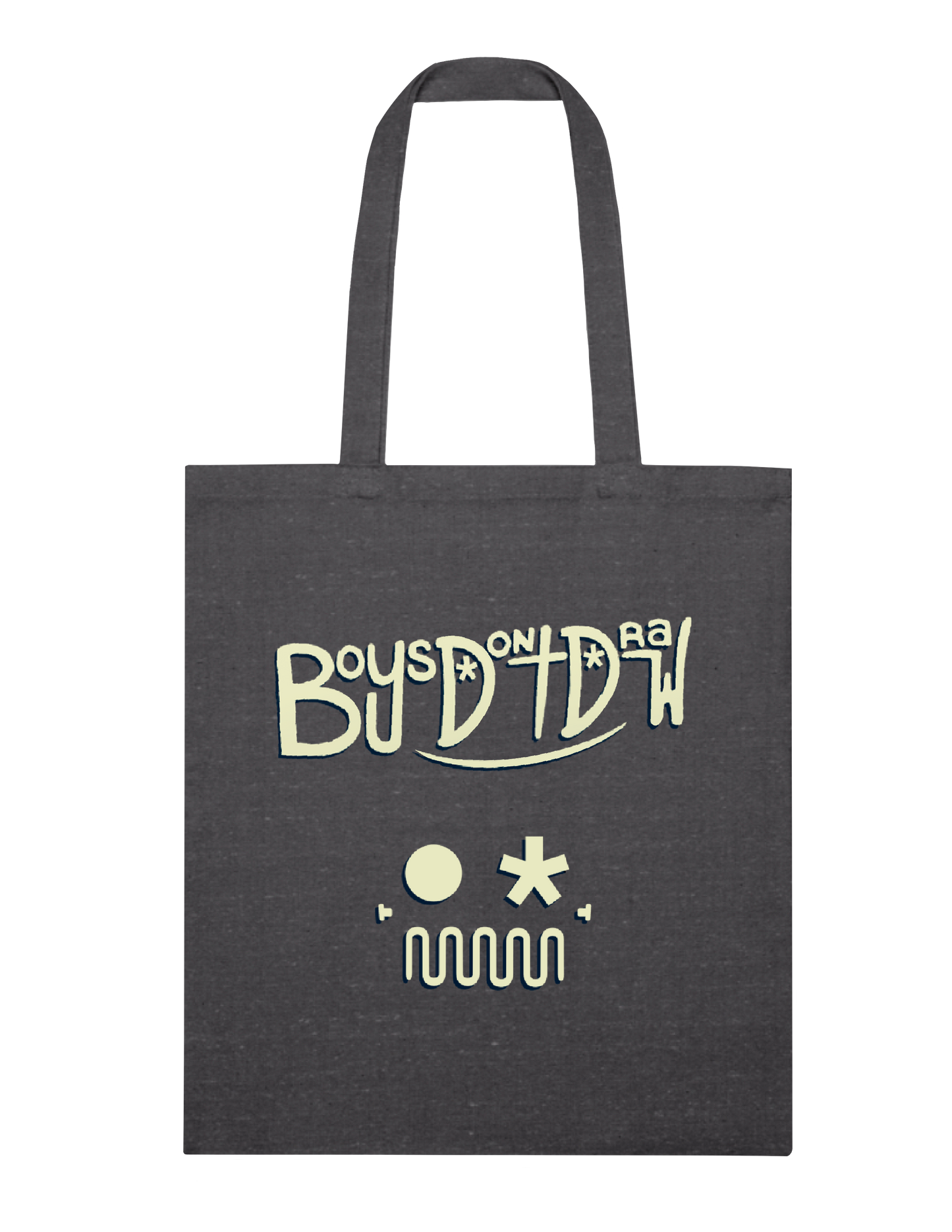 BOYSDONTDRAW Smile Logo - Tote Bag by BOYSDONTDRAW