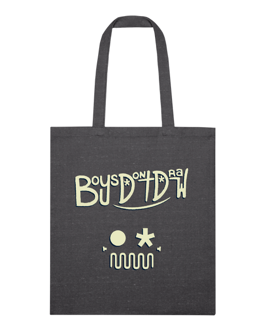 BOYSDONTDRAW Smile Logo - Tote Bag by BOYSDONTDRAW