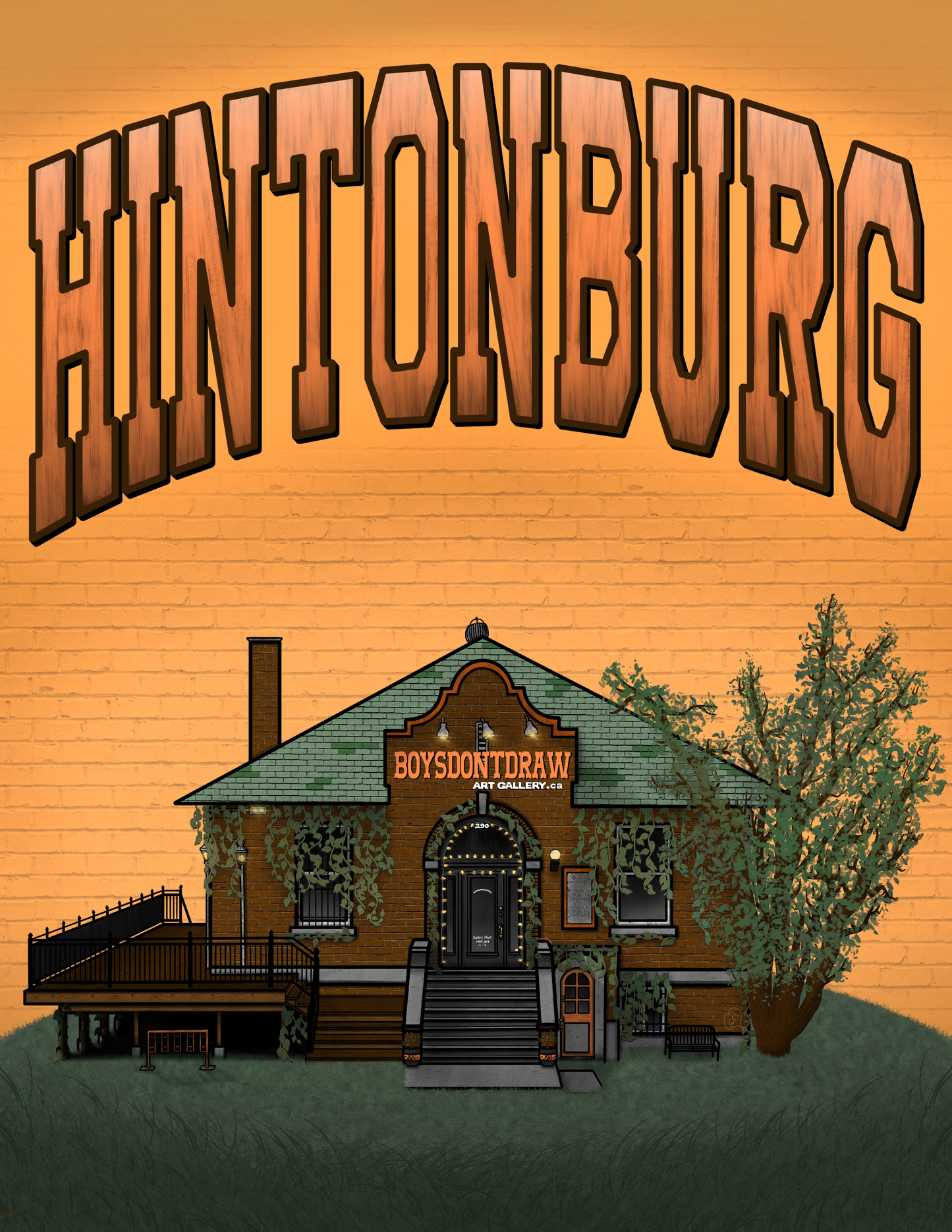 HINTONBURG* - Limited Poster