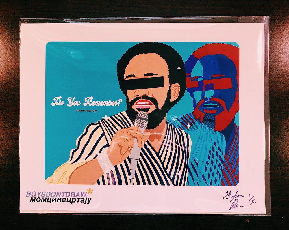 SEPTEMBER - Limited Print - BOYSDONTDRAW
