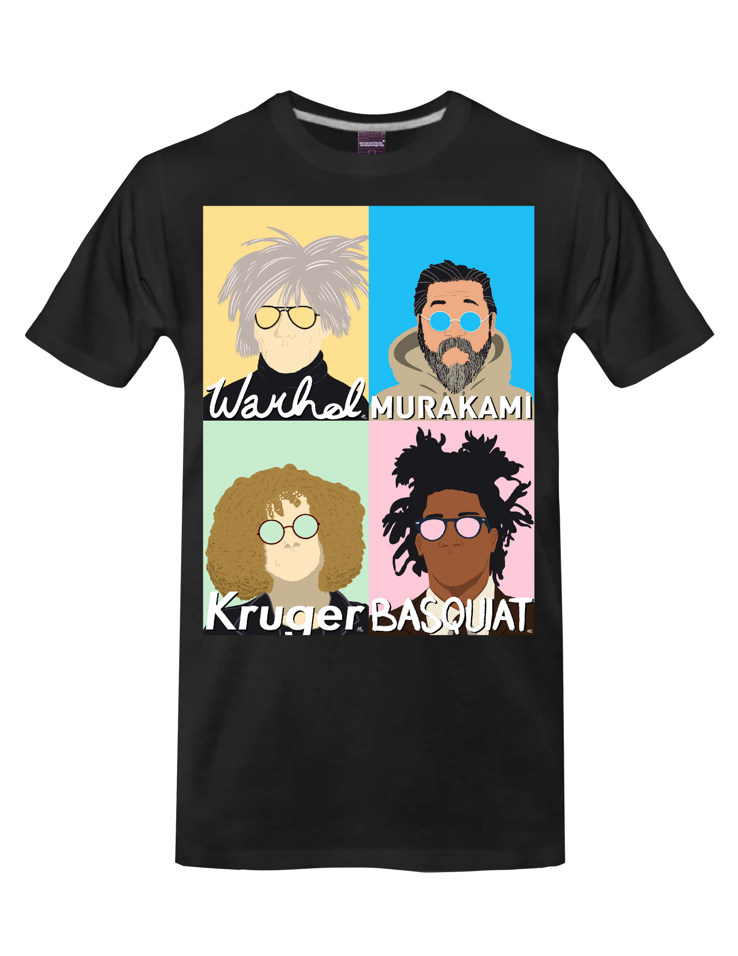 THE ARTIST SERIES* (Black) - T-Shirt by BOYSDONTDRAW