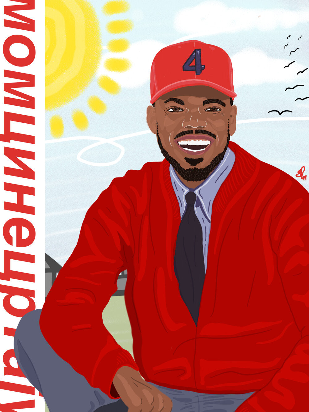 CHANCE THE RAPPER - CHANCE ROGERS - Limited Print by BOYSDONTDRAW