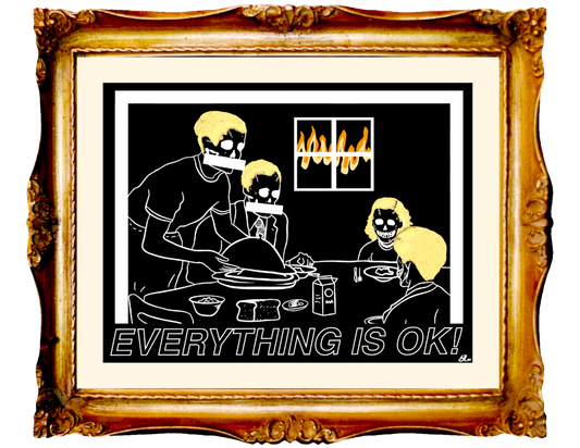 ATOMIC DYSTOPIA - EVERYTHING IS OK! - Limited Poster by BOYSDONTDRAW