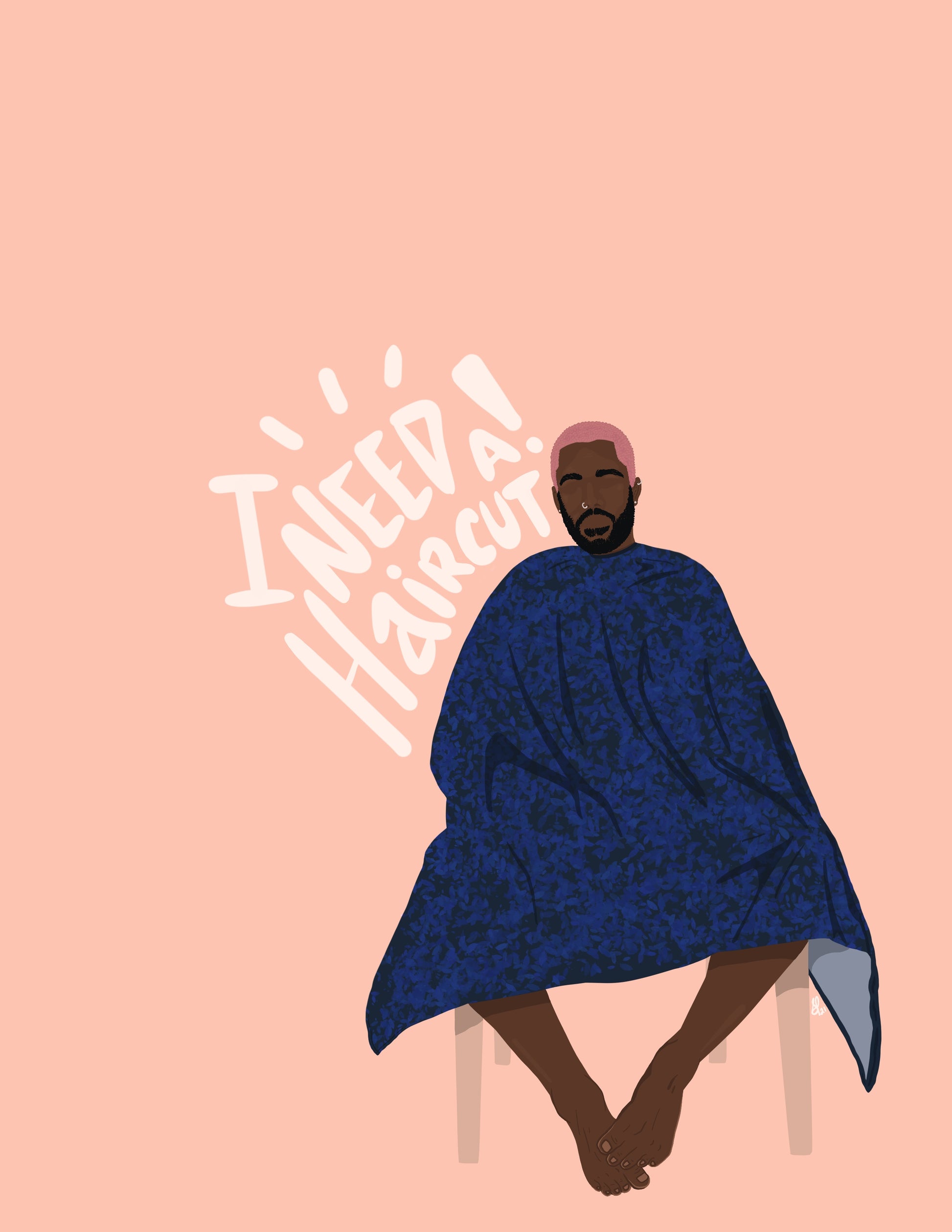 FRANK OCEAN - I NEED A HAIRCUT! - Limited Print by BOYSDONTDRAW