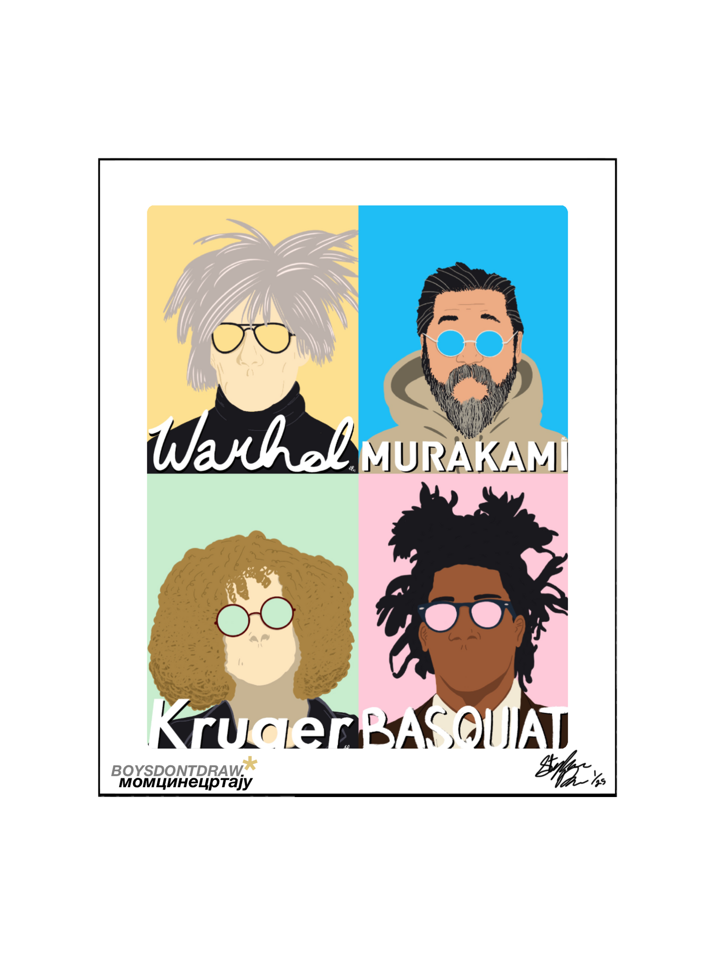 THE ARTIST SERIES* - Limited Print by BOYSDONTDRAW