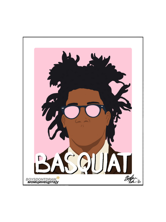 JEAN-MICHEL BASQUIAT - BASQUIAT* - Limited Print by BOYSDONTDRAW