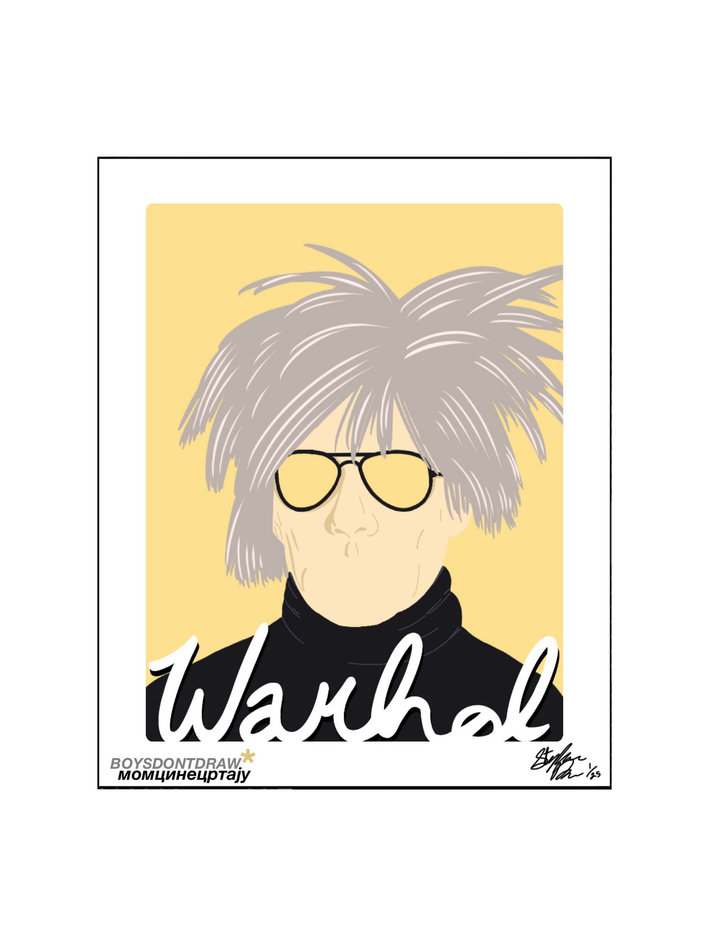 ANDY WARHOL - WARHOL* - Limited Print by BOYSDONTDRAW