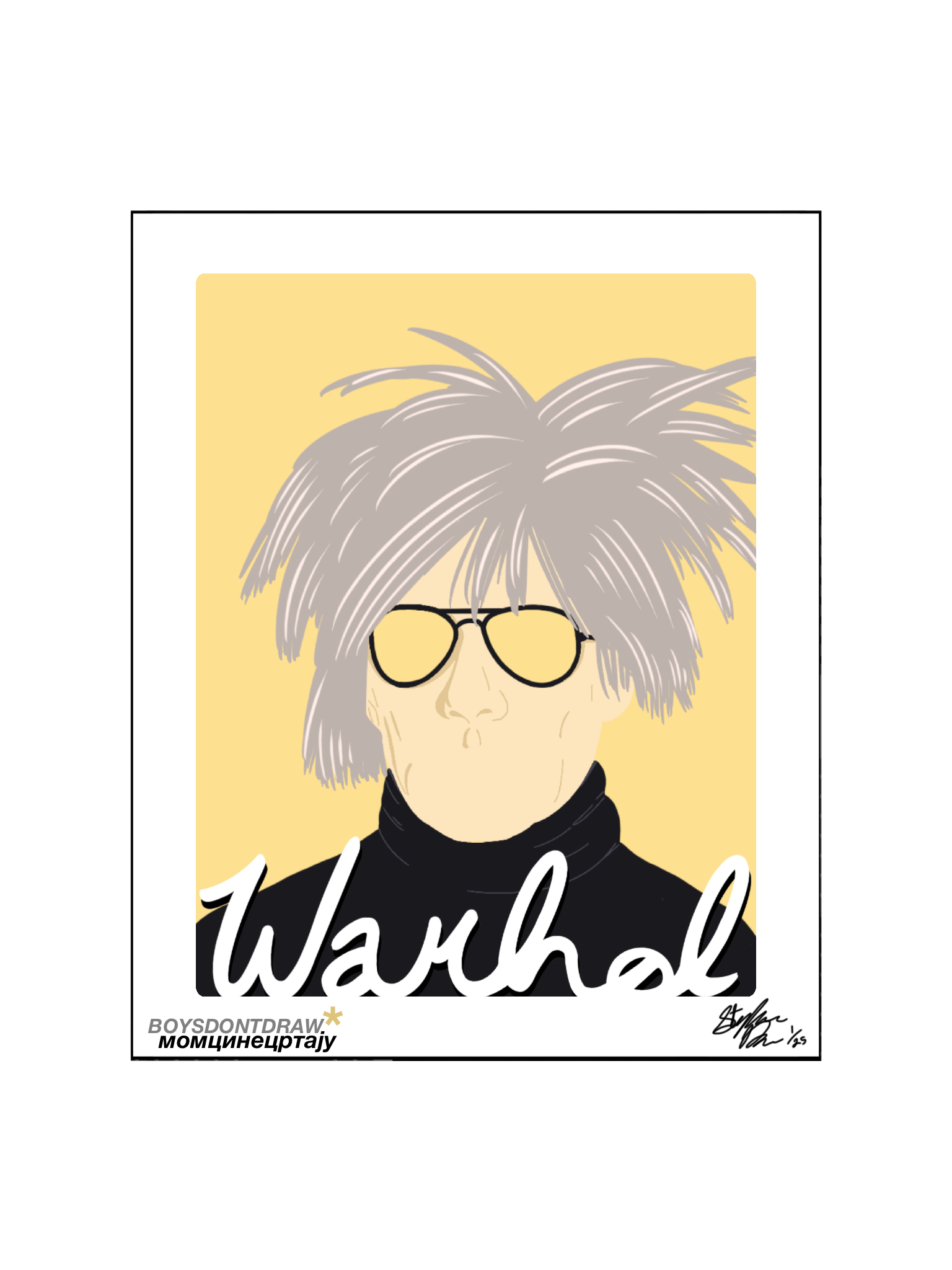 ANDY WARHOL - WARHOL* - Limited Print by BOYSDONTDRAW