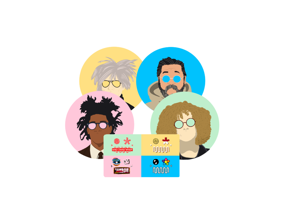 ART PACK #1 - Sticker Package (Pack of 5) by BOYSDONTDRAW