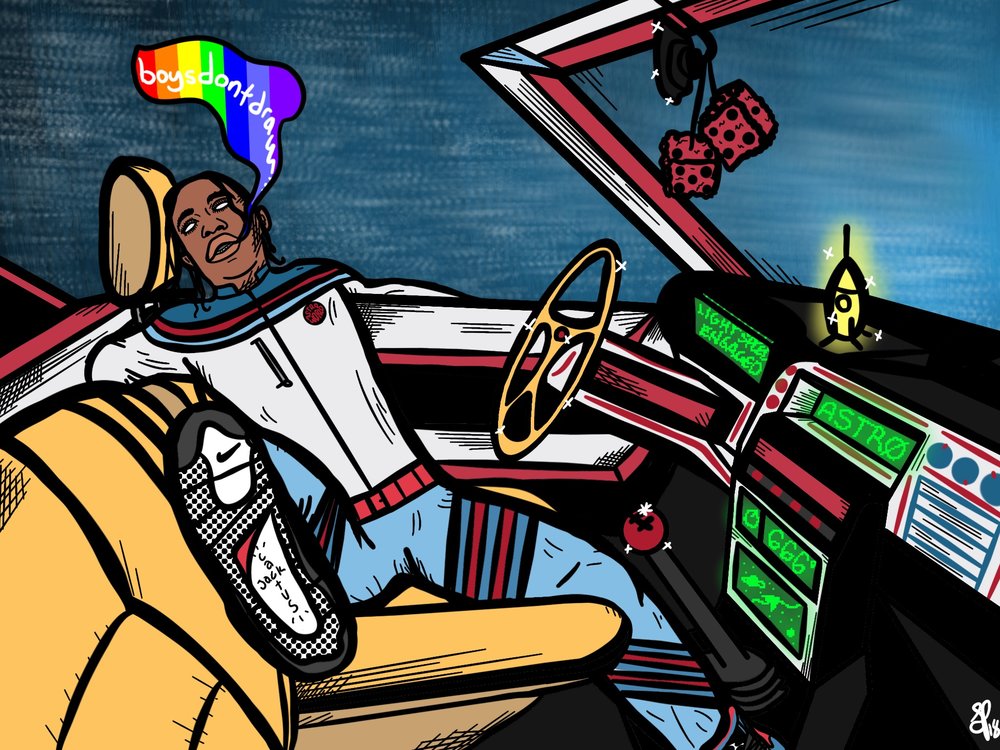STARGAZING - Limited Print - BOYSDONTDRAW