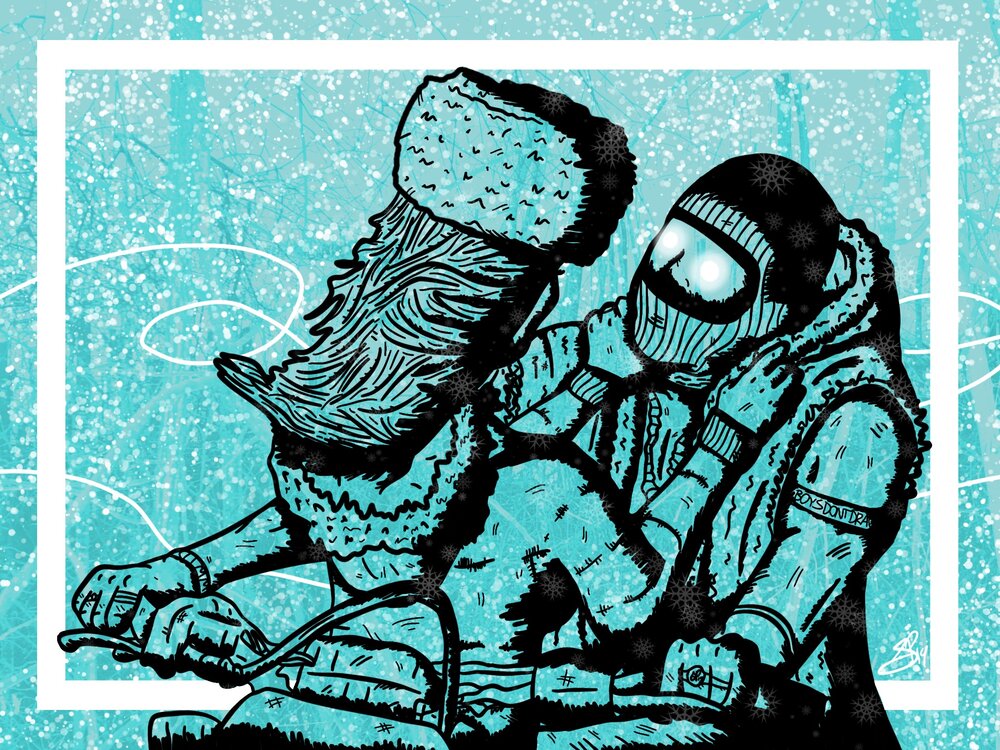 BOUND - Limited Print - BOYSDONTDRAW
