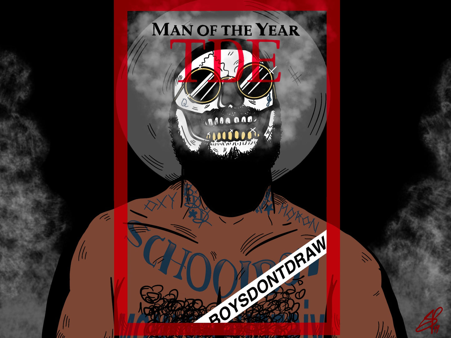 MAN OF THE YEAR - Limited Print - BOYSDONTDRAW