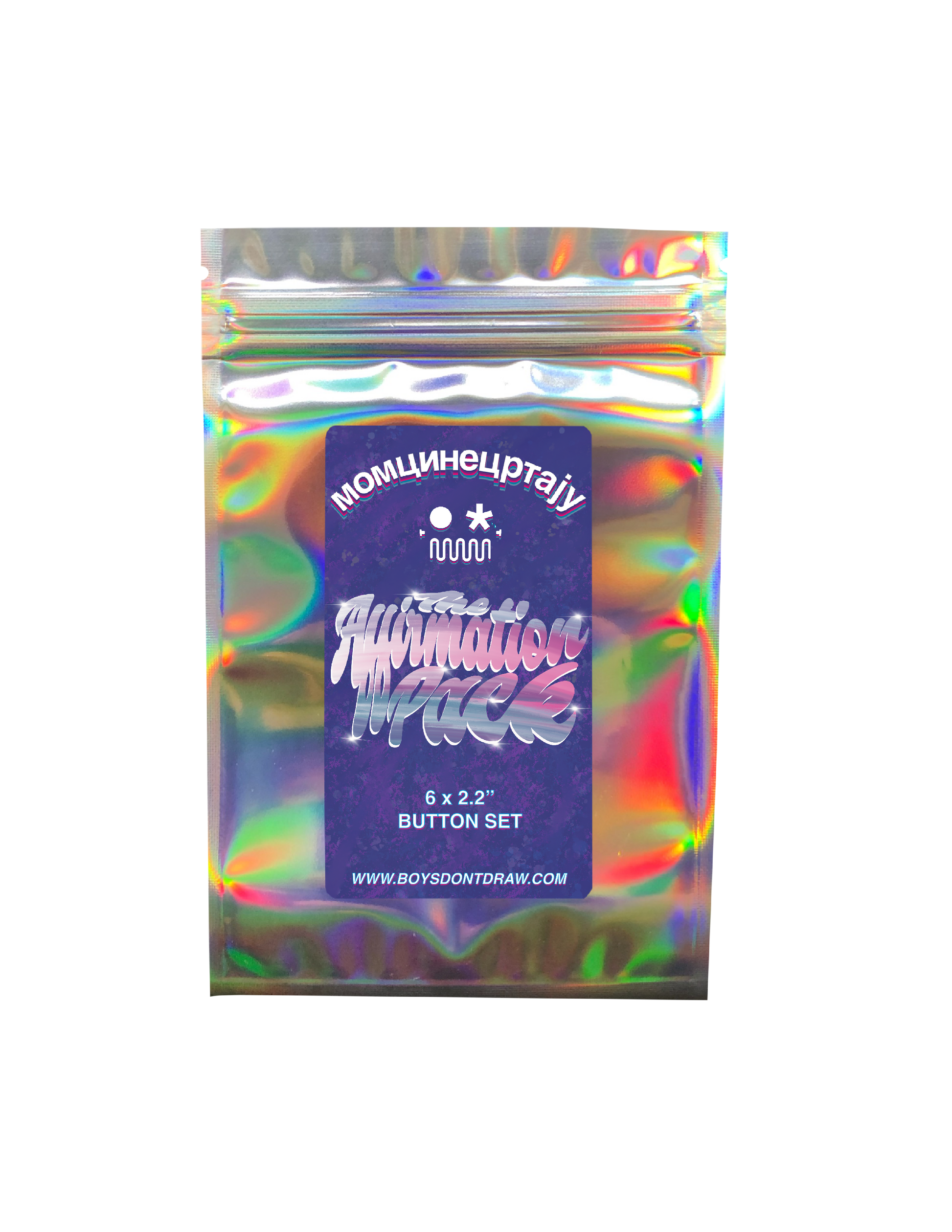 THE AFFIRMATION PACK - Button Package by BOYSDONTDRAW