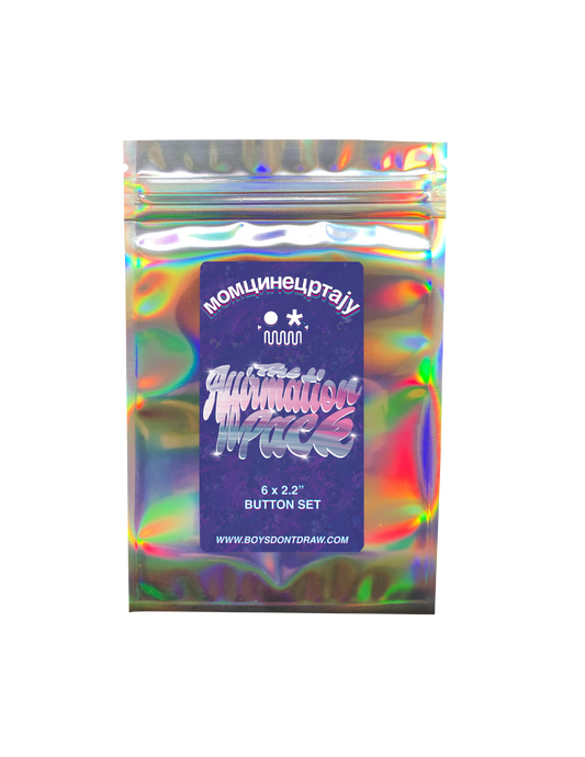 THE AFFIRMATION PACK - Button Package by BOYSDONTDRAW
