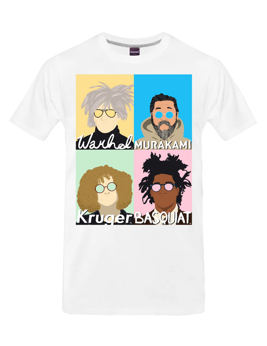 THE ARTIST SERIES* (White) - T-Shirt by BOYSDONTDRAW