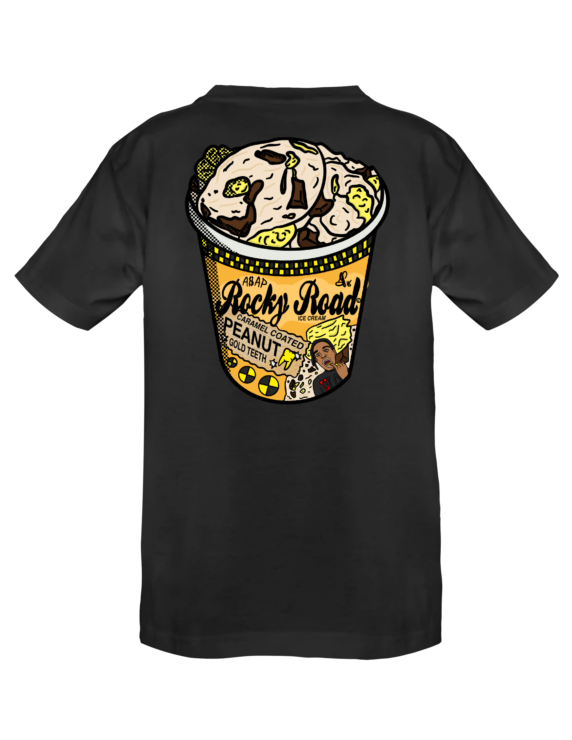 ASAP ROCKY ROAD ICE CREAM - T-Shirt by BOYSDONTDRAW