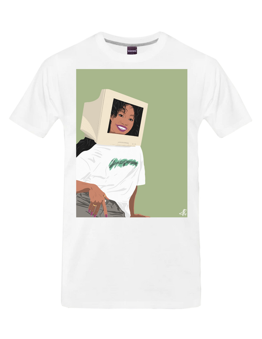 SZA - *CTRL (White) - 100% Cotton T-Shirt by BOYSDONTDRAW