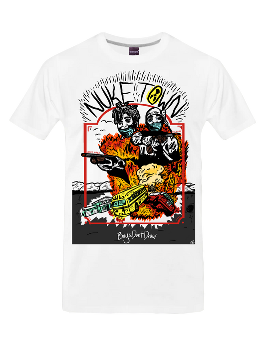 NUKETOWN - T-Shirt by BOYSDONTDRAW ft. JUICE WRLD & SKI MASK