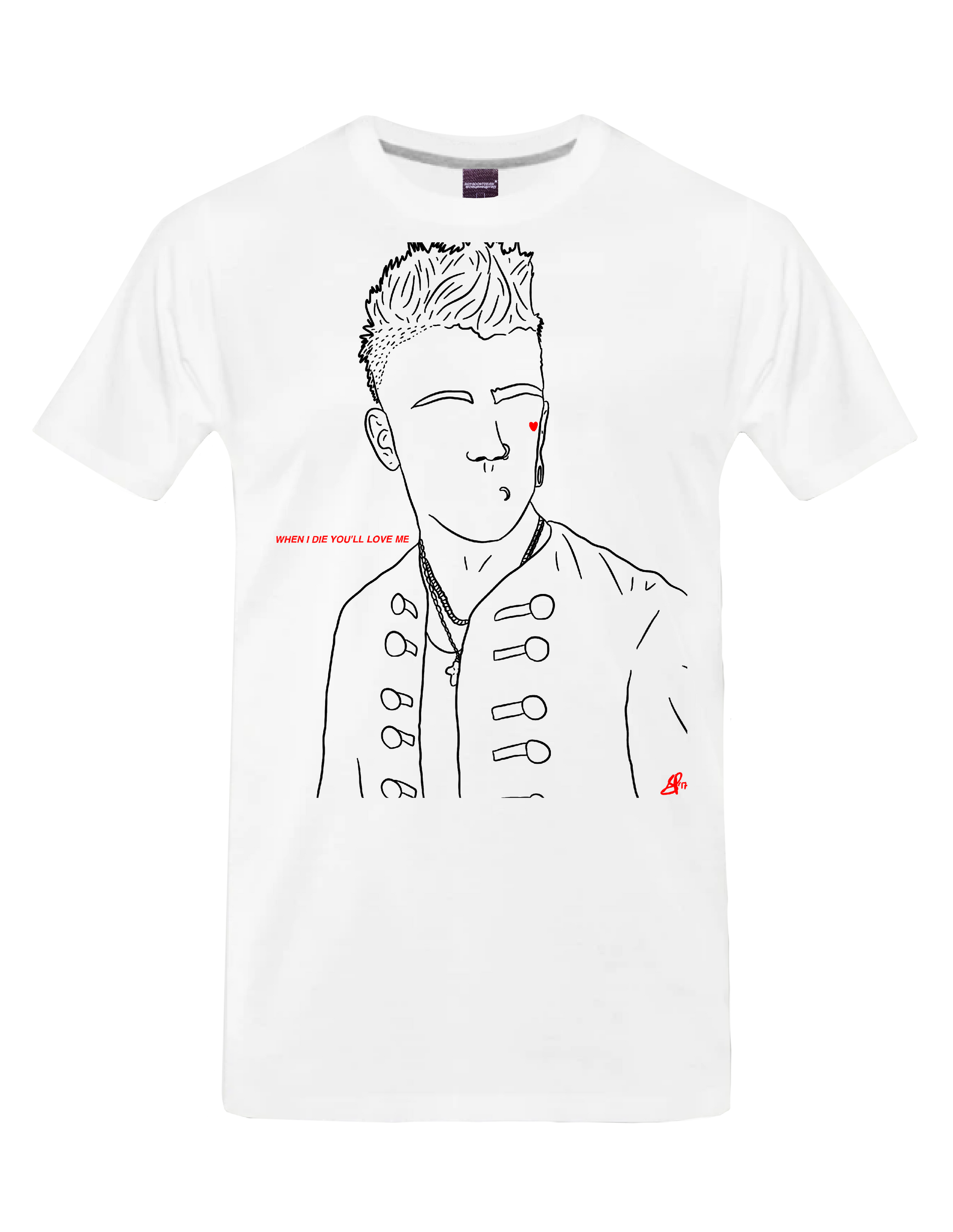 LIL PEEP - R.I.P. LIL PEEP - T-Shirt by BOYSDONTDRAW