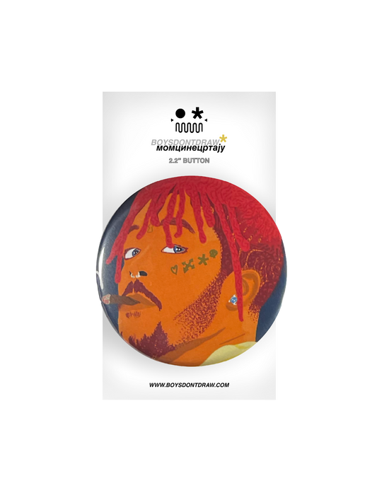 LIL UZI VERT - RENJI - 2.2" inch Button by BOYSDONTDRAW