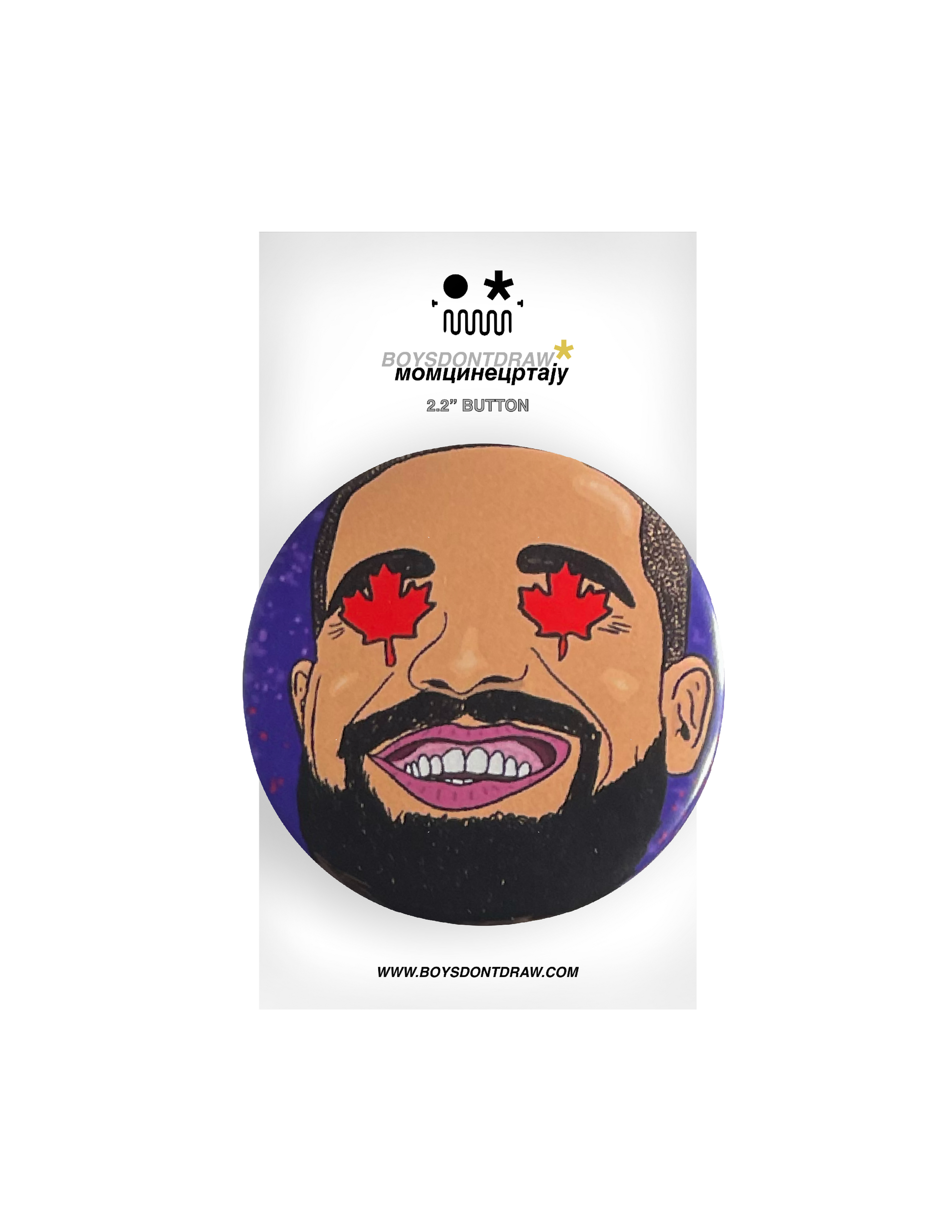 DRAKE - "PATRIOTIC DRAKE" - Button by BOYSDONTDRAW