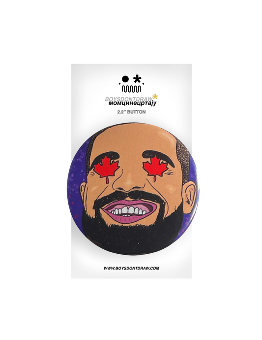 DRAKE - "PATRIOTIC DRAKE" - Button by BOYSDONTDRAW