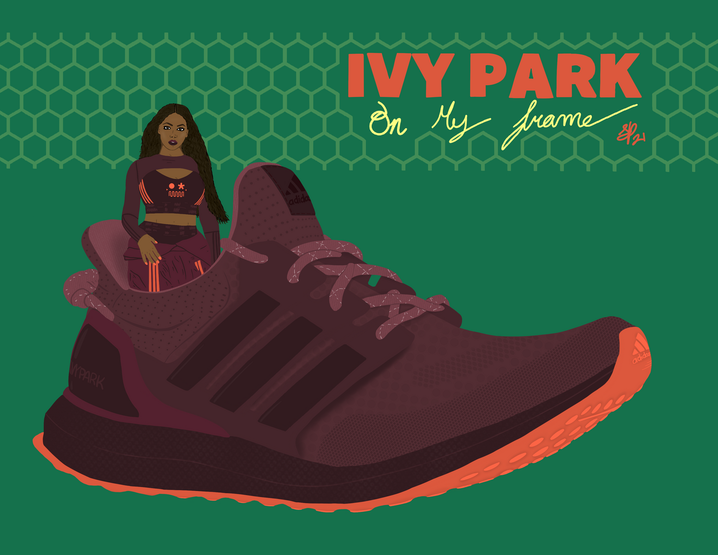 IVY PARK BEYONCÉ - 2.2" inch Button by BOYSDONTDRAW