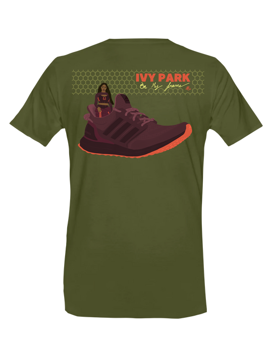 IVY PARK BEYONCÉ (Olive Green) - T-Shirt by BOYSDONTDRAW