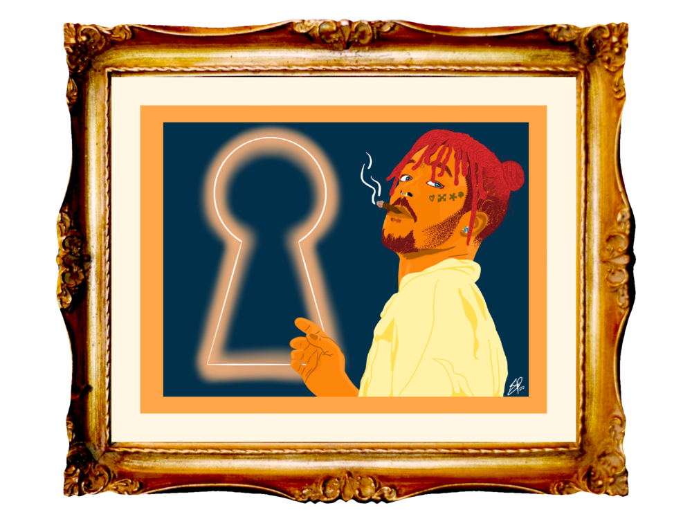 LIL UZI VERT - RENJI - Limited Poster by BOYSDONTDRAW