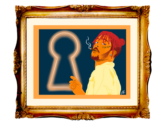 LIL UZI VERT - RENJI - Limited Poster by BOYSDONTDRAW