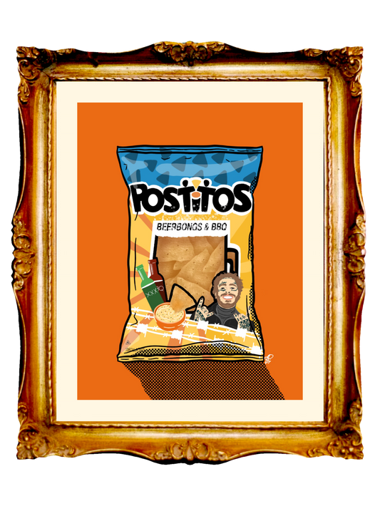 POST MALONE - POSTITOS - Limited Poster by BOYSDONTDRAW