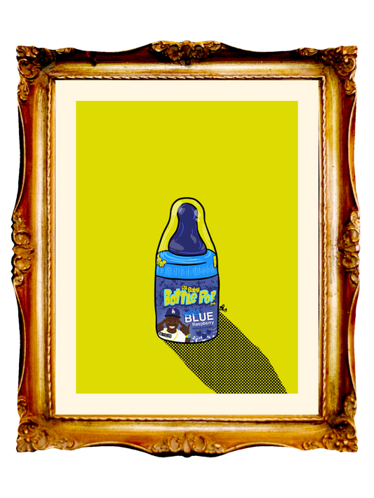 DABABY BOTTLE POP - Limited Poster by BOYSDONTDRAW