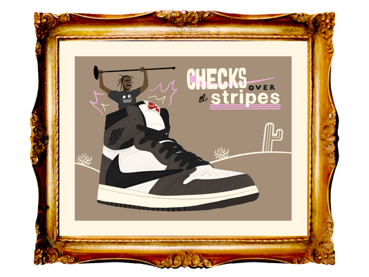 TRAVIS SCOTT - CACTUS JACK TRAVIS - Limited Poster by BOYSDONTDRAW.