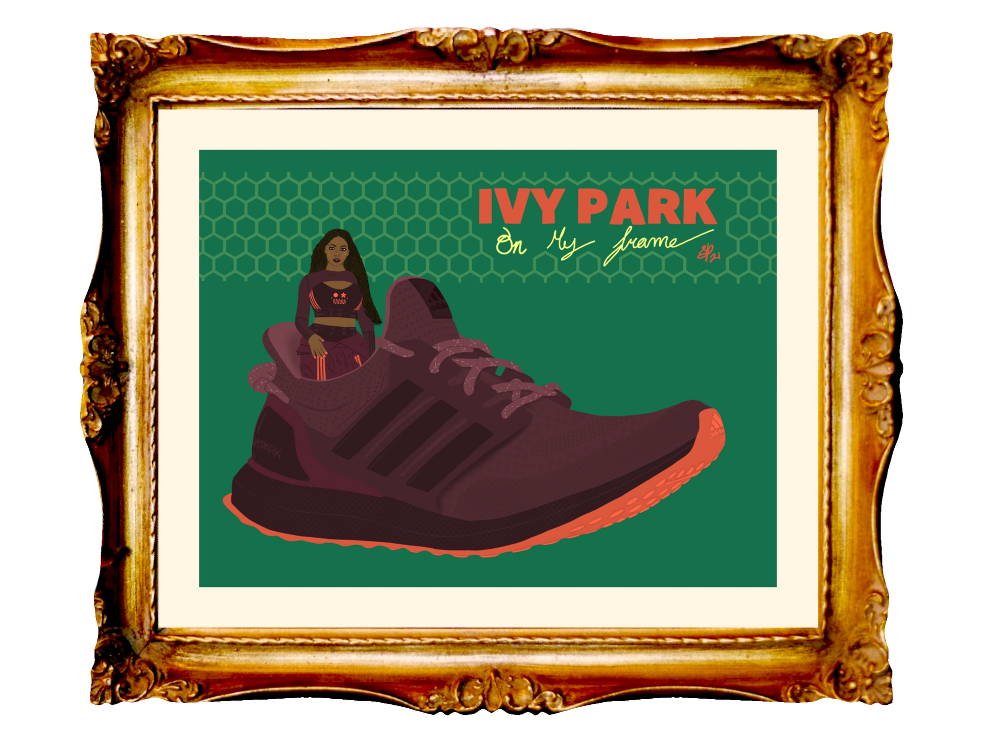 BEYONCÉ - IVY PARK BEYONCÉ - Limited Poster by BOYSDONTDRAW