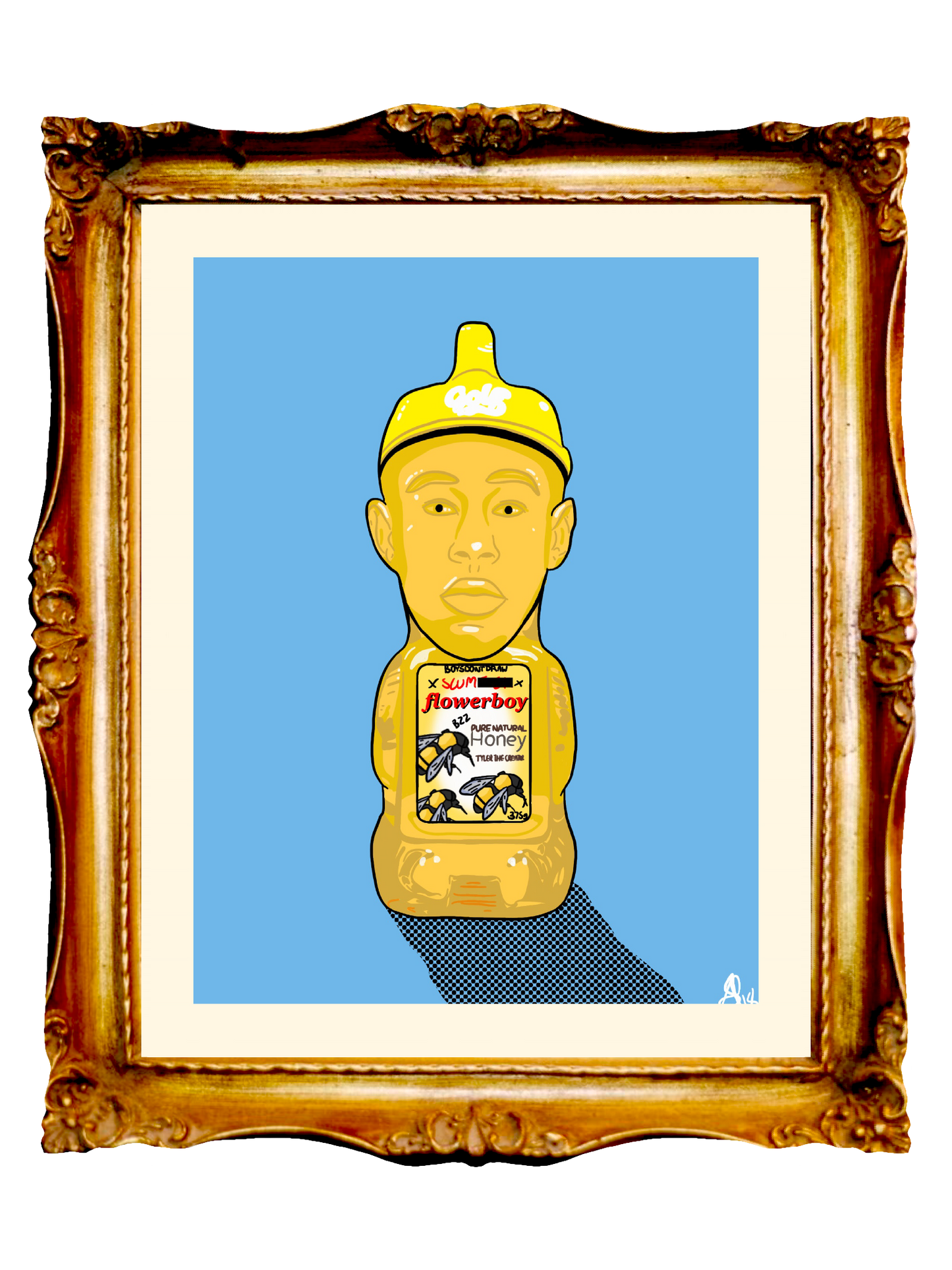 TYLER THE CREATOR - FLOWERBOY HONEY - Limited Poster by BOYSDONTDRAW