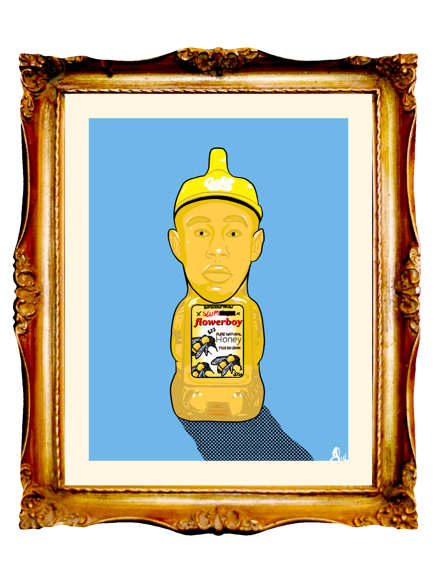 TYLER THE CREATOR - FLOWERBOY HONEY - Limited Poster by BOYSDONTDRAW