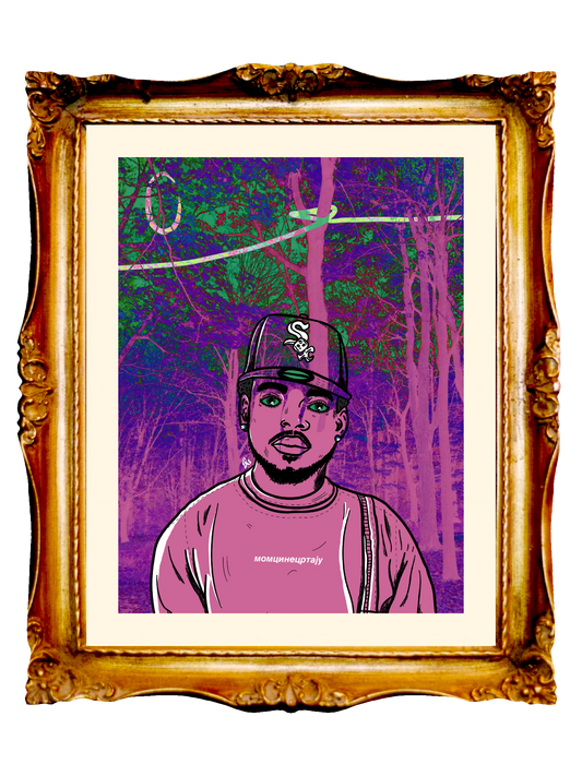 CHANCE THE RAPPER - BACKWOODS - Limited Poster by BOYSDONTDRAW