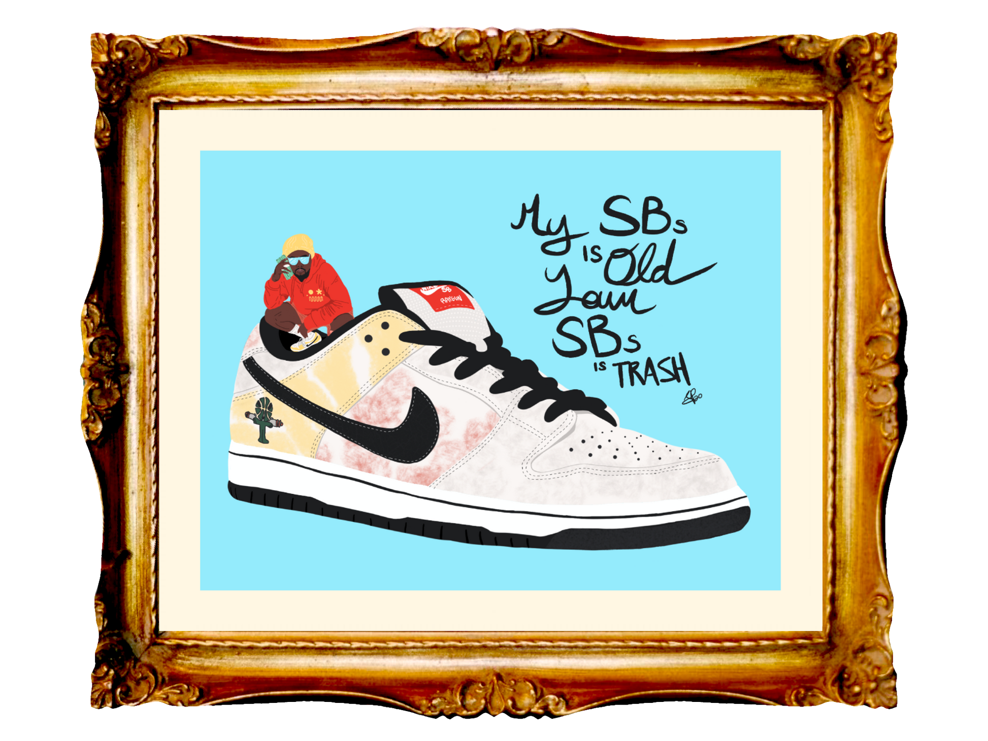 WALE - RAYGUN WALE - Limited Poster by BOYSDONTDRAW