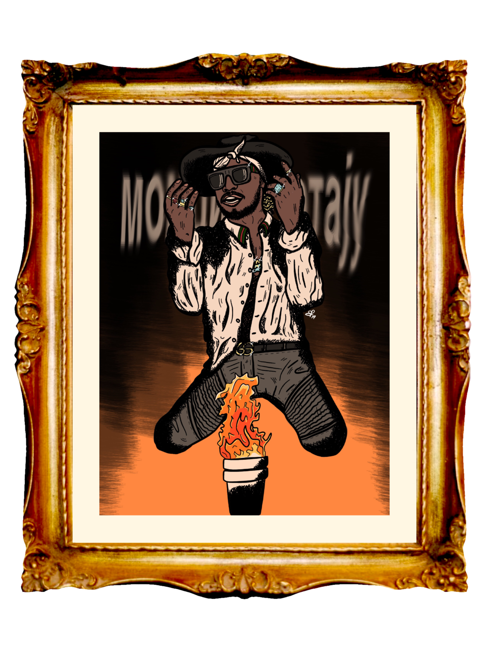 FUTURE HNDRXX - Limited Poster by BOYSDONTDRAW
