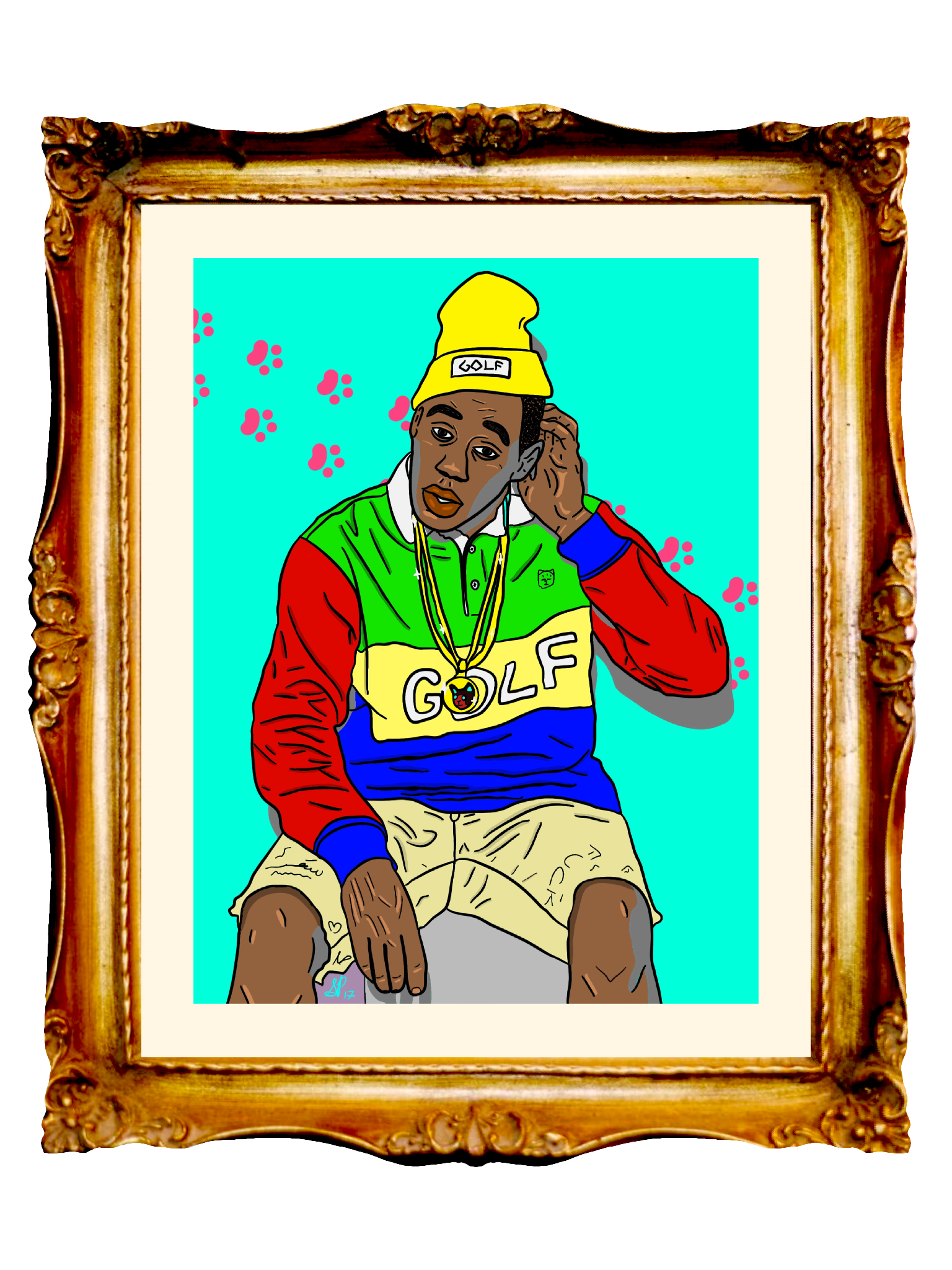 TYLER THE CREATOR - PRIMARY TYLER - Limited Poster by BOYSDONTDRAW