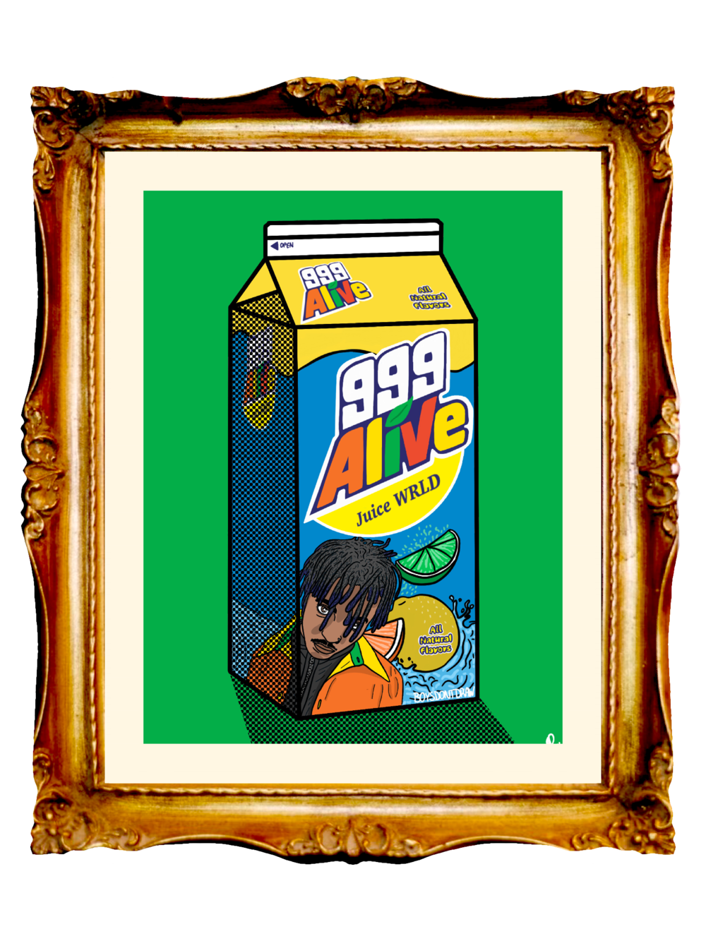 JUICE WRLD - 999 ALIVE - Limited Poster by BOYSDONTDRAW