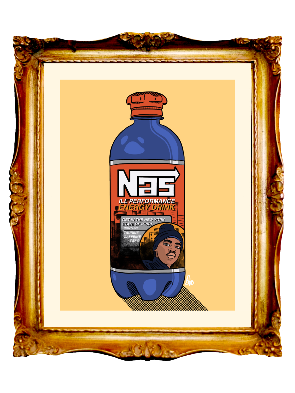 NAS ENERGY DRINK - Limited Poster - BOYSDONTDRAW