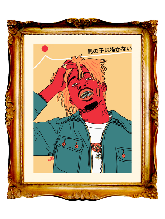 PLAYBOI CARTI - *WOKEUPINKYOTO - Limited Poster by BOYSDONTDRAW