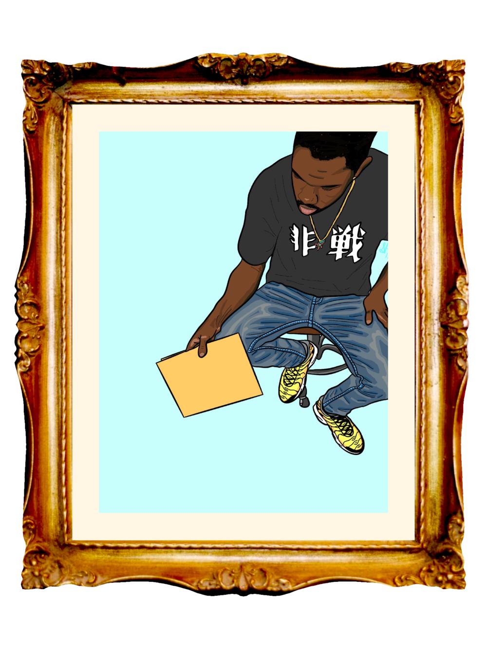 FRANK OCEAN - FRANK'S CLUE - Limited Poster by BOYSDONTDRAW