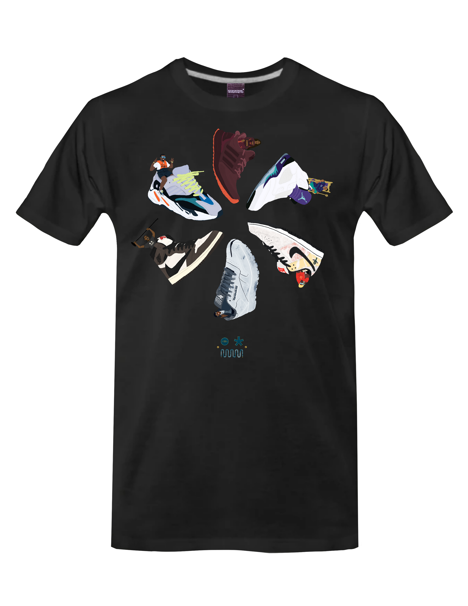 RAP SNEAKER ROTATION - T-Shirt by BOYSDONTDRAW